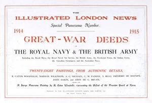 Exploits Gallery: Title page of Great War Deeds, Illustrated London News