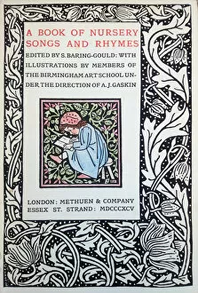 Baring Gallery: Title page illustration, Nursery Songs and Rhymes