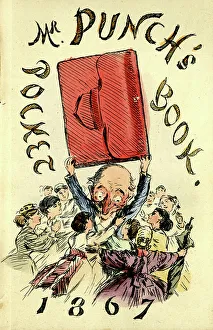 Diary Prints: Title page, Mr. Punch's Pocket Book, 1867