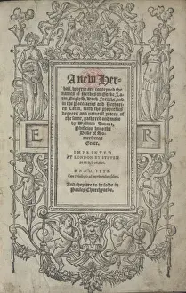 Title page from A New Herball by William Turner