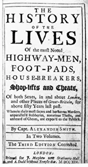 Highway Man Prints: Title page of Smiths History