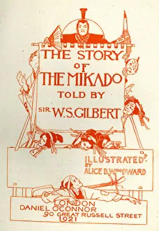 Images Dated 22nd August 2019: Title page, The Story of the Mikado