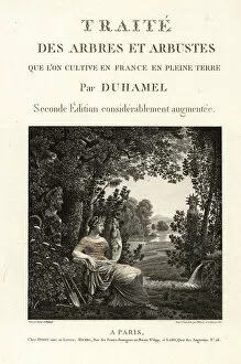 Title page vignette of goddess of agriculture