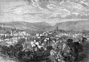 Tiverton Prints: Tiverton, Devon, 1865