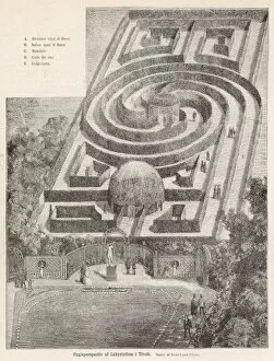 Labyrinth Collection: Tivoli Maze 1877