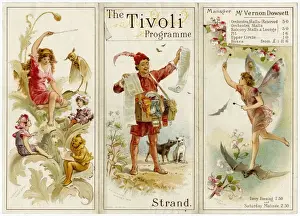 Programmes Prints: Tivoli Music Hall / 1894