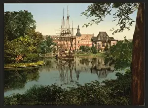 The Tivoli park, Copenhagen, Denmark