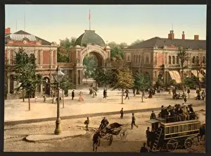 The Tivoli park entrance, Copenhagen, Denmark