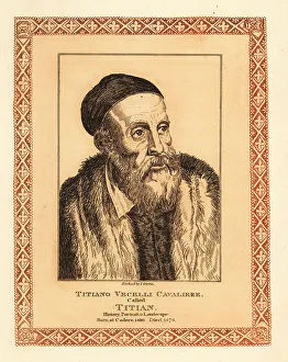Tinted Prints: Tiziano Vecellio, Italian Renaissance painter