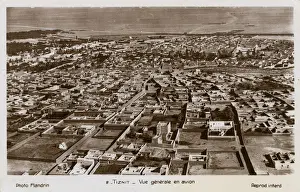 Plots Prints: Tiznit, Morocco - Aerial View (by aeroplane)