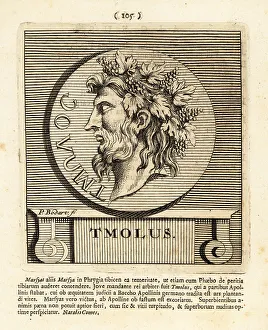Gods And Heroes Prints: Tmolus, King of Lydia and mountain god