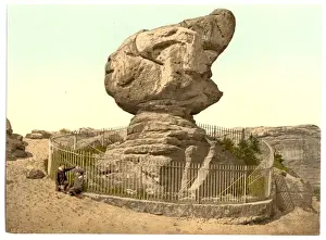 Toad Prints: The Toad Rock, Tunbridge Wells, England