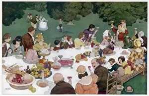 Lunch Gallery: The Toast by William Heath Robinson