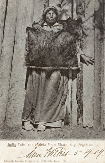 Images Dated 10th February 2012: Toba Indian, Meleta Gran Chato, Argentina