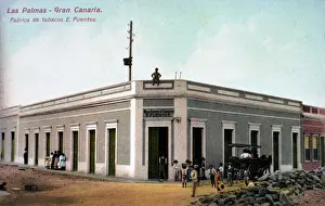 Canary Prints: Tobacco factory, Las Palmas, Gran Canaria, Canary Islands