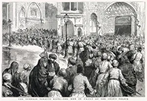 Anger Prints: Tobacco Riots - Teheran, Iran