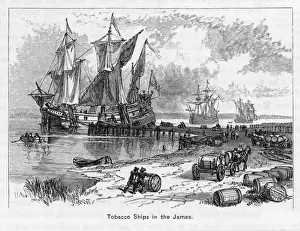 Tobacco Ships in America