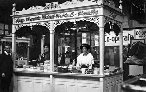 Cigars Prints: Tobacco Stall in Market