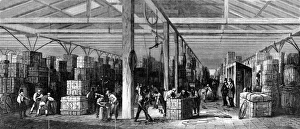 Images Dated 31st March 2004: Tobacco warehouse at the London Docks