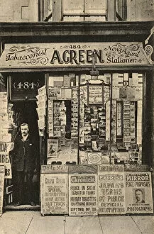 Images Dated 16th December 2015: Tobacconist, newsagent and stationer, 1905