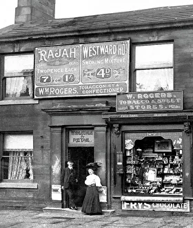 Bradford Prints: Tobacconist and sweet shop, Bradford