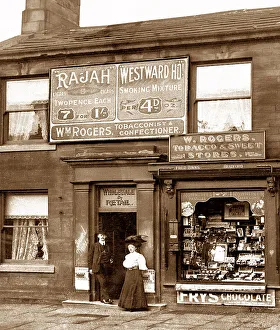 Tobacconist and Sweet Shop Victorian period