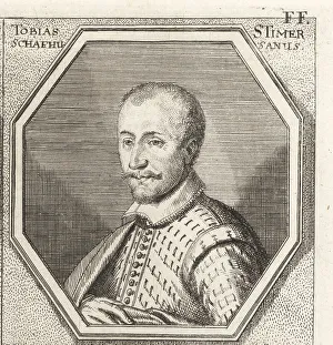 Middle Ages Prints: Tobias Stimmer, Swiss painter and illustrator, 1539-1584
