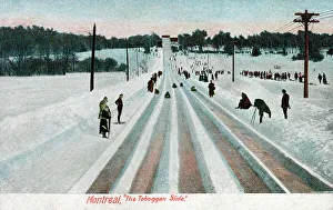 Toboggan Prints: The Toboggan Slide - Montreal, Canada