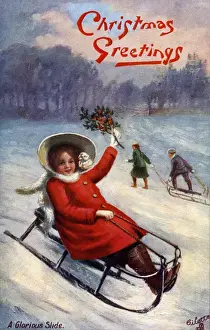 Tobogganing