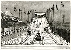 Toboggan Prints: Tobogganing at the Liverpool Exhibition 1886