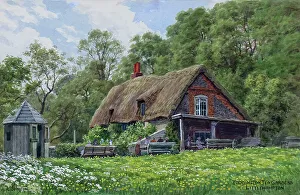 Littlehampton Prints: Toddington Tea Gardens, Littlehampton, Sussex