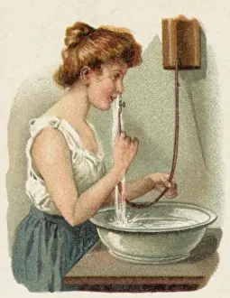 Toilet / Cleaning Nostrils
