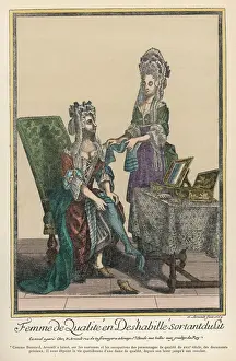 1689 Prints: Toilet / Dressing /