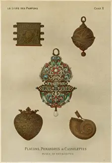 Flasks Prints: Toilet / Perfume Flasks