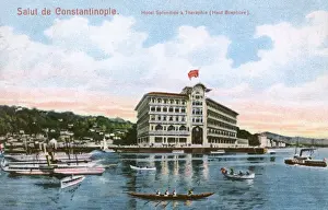 Bosphorus Prints: Tokatlian Hotel on the Bosphorus, Therapia