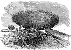 The Tol-Maen or Main Rock, Cornwall, c. 1869