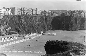 Shoreline Prints: Tolcarne Beach, Newquay