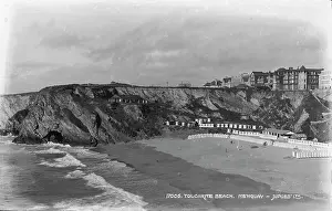 Newquay Prints: Tolcarne Beach, Newquay