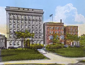 Christina Prints: Toledo, Ohio, USA - YMCA, Elks Club and National Union