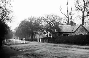 Toll gate and toll house, Dulwich, London, early 1900s