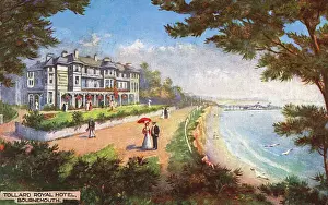 Dorset Prints: Tollard Royal Hotel, Bournemouth, Dorset