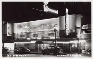 Tom Brenemans Restaurant, Hollywood, California, USA