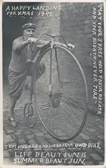 Tom Hughes and Bike