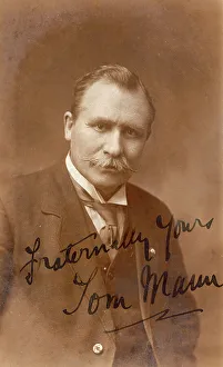 Tom Mann, trade unionist and public speaker