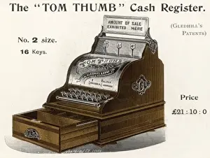 Cash Prints: Tom Thumb Cash Register