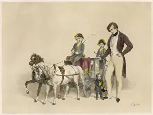 Grew Prints: Tom Thumb / Pony Carriage