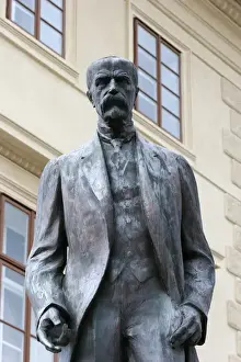 Tomas Garrigue Masaryk (1850-1937). First President of Czech
