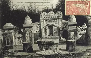 Mandarins Prints: Tomb complex of Binh Thanh, Saigon