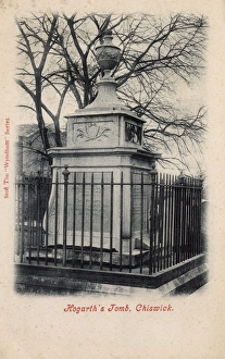 Tomb - English artist and engraver William Hogarth, Chiswick Tomb - English artist and engraver William Hogarth, Chiswick