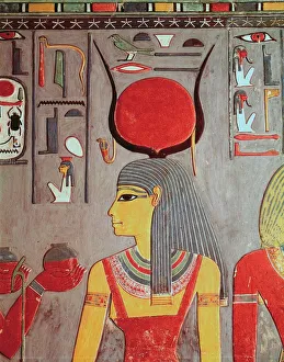 Masculine Collection: Tomb of Horemheb. Hathor. Fresco